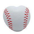 Baseball Heart Squeezies Stress Reliever